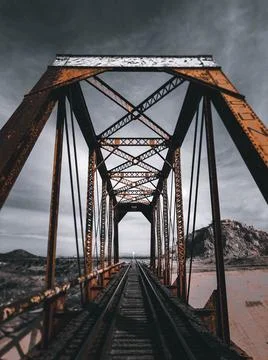 Train tracks Stock Photos