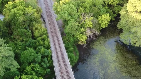 Train tracks San Marcos Stock Footage 249941741