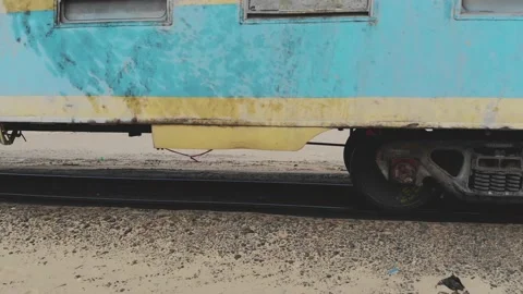 Train. Train in Mauritania. Train carrying coal. Industry in Mauritania. Film Stock Footage 137492497