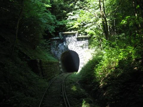 Train Tunnel Stock Photos