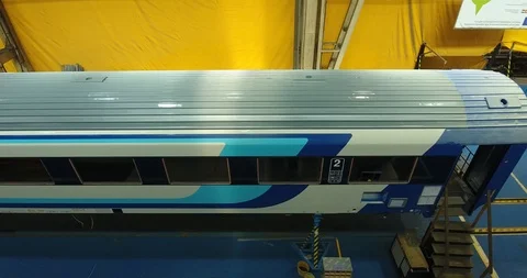 A train under rescued 動画素材 116661479