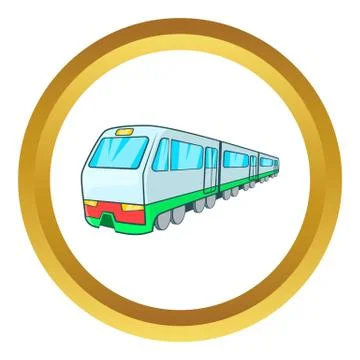 Train vector icon Stock Illustration