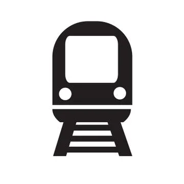 Train Vector Illustrazione stock