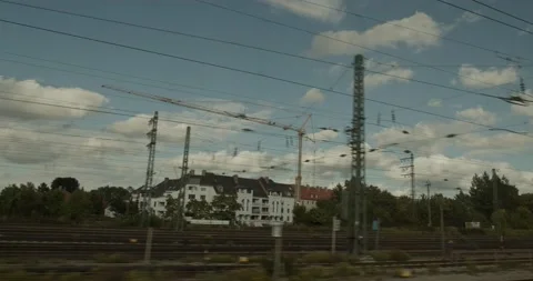 Train view Stock Footage 221846389