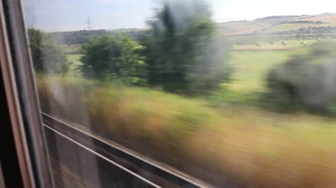 Train - View Out Window Video stock 27619630