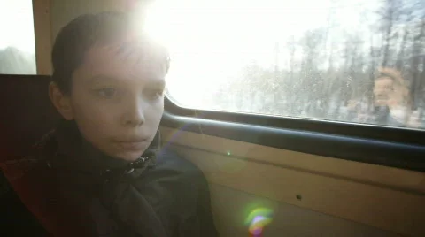 Train view from the window Видео 677730