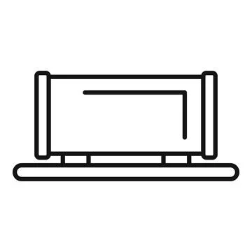 Train wagon delivering cargo container on railway icon Stock Illustration