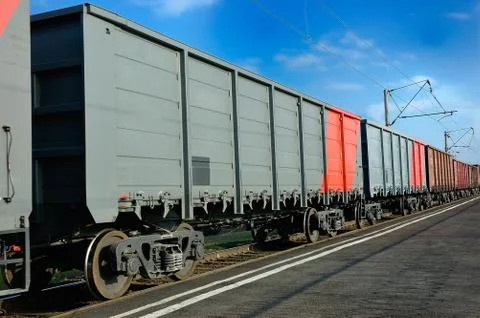 Train wagons Stock Photos
