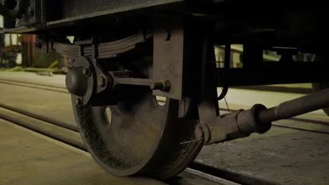 Train wheel Stock Footage 262332611