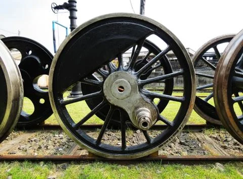 Train wheel Stock Photos