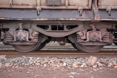 Train wheel Stock Photos