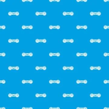 Train wheels pattern vector seamless blue 库存插图