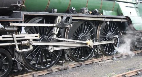 Train Wheels. Foto stock
