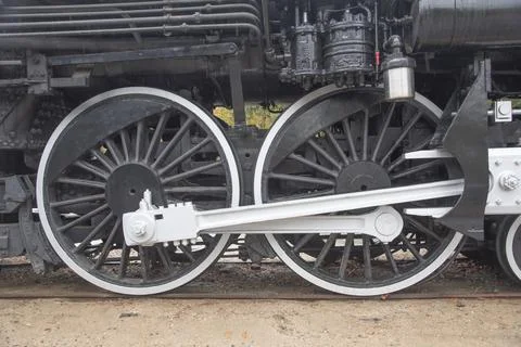 Train wheels Stock Photos