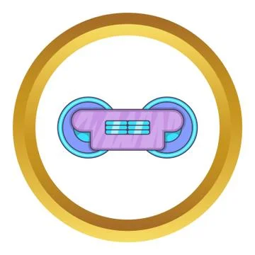Train wheels vector icon Stock Illustration
