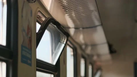 Train window Stock Footage 136180460