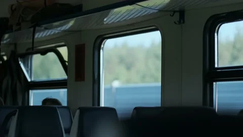 Train window Stock Footage 136180590
