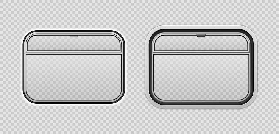 Train window Stock Illustration