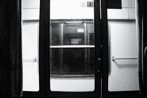 Train Window Fotos de archivo