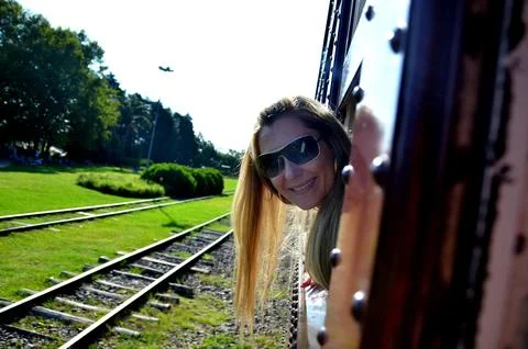 Train Window Stock Photos