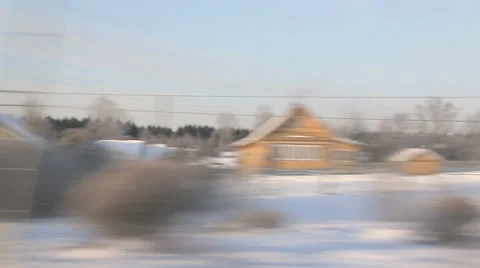 Train winter background sound Stock Footage 22803144