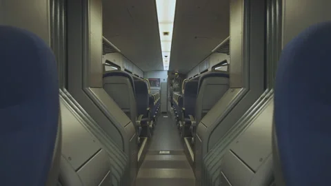 Train without the people Stock Footage 250496514