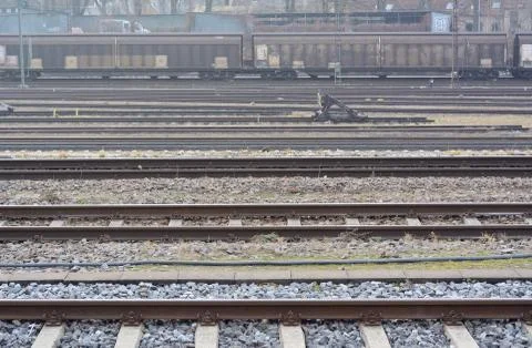 Train yard Stock Photos