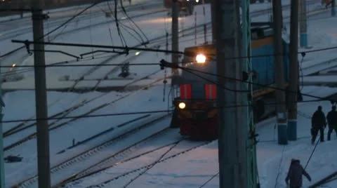 Train2 库存影片 9439809