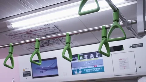 Train_Safety_Handles Stock Footage 160814446