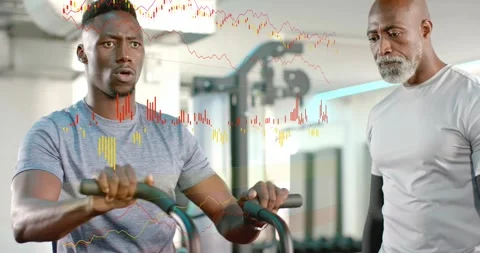 Trainee gripping handles, pushing steady while trainer tuning controls, data Video stock 330955666