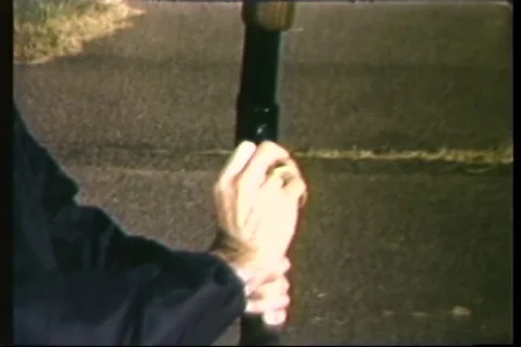 Trainee practice target drill with shotgun - 1965 Stock Footage 106067535