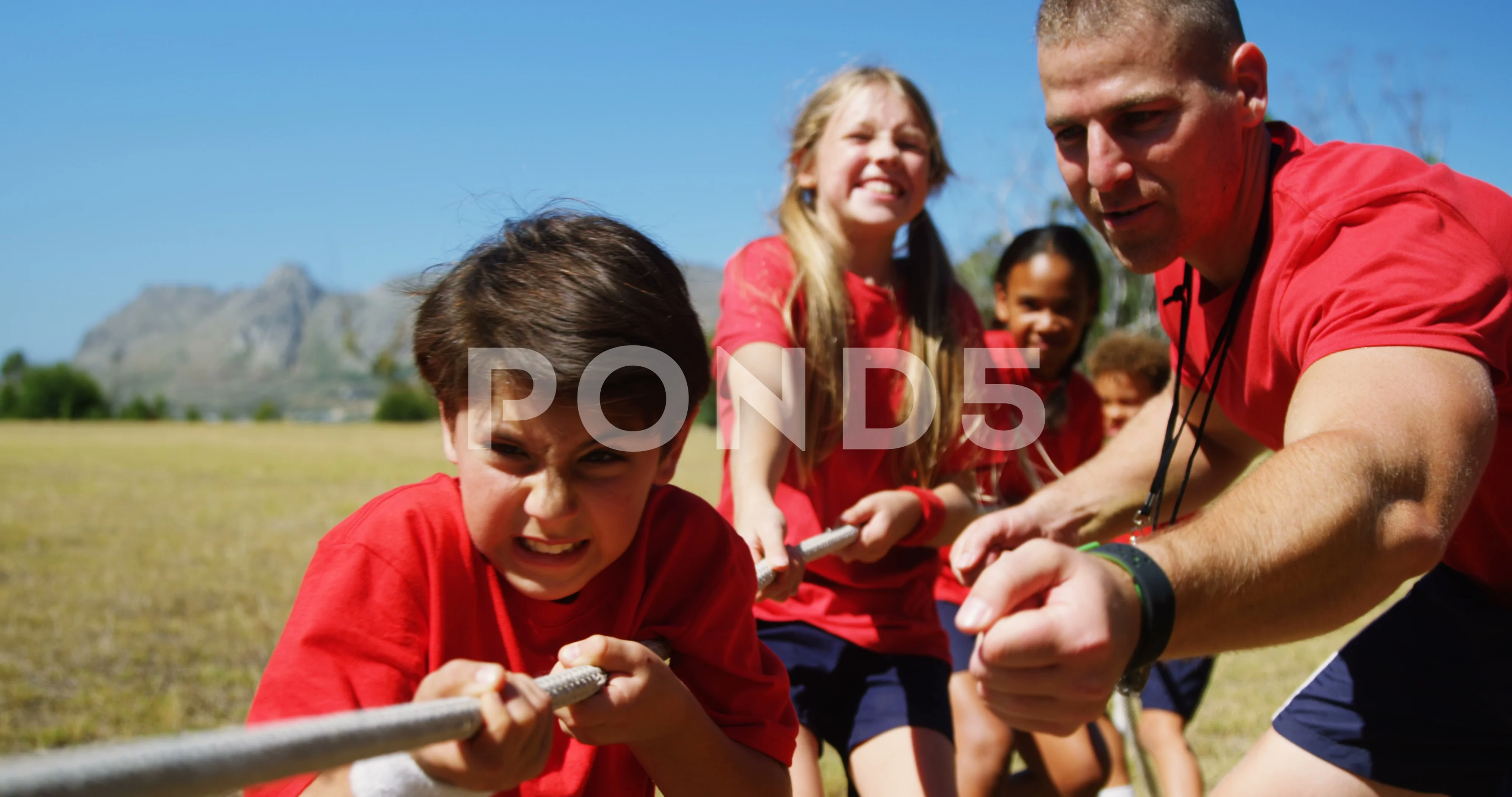 tug o war kids