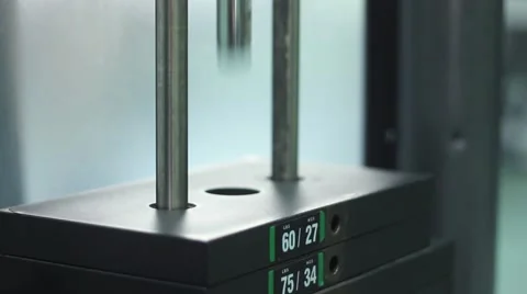 Trainer at The Gym. Video stock 58291201