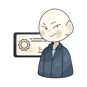 Trainer illustration Stock Illustration