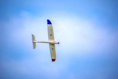 Trainer plane in flight Stock Photos