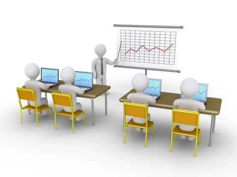 Training to achieve success Stock Illustration