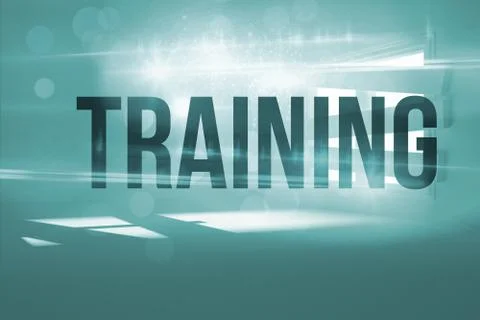 Training against digitally generated room with bordered up window Illustrazione stock