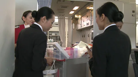 Training Air Crews Stock Footage 32077294