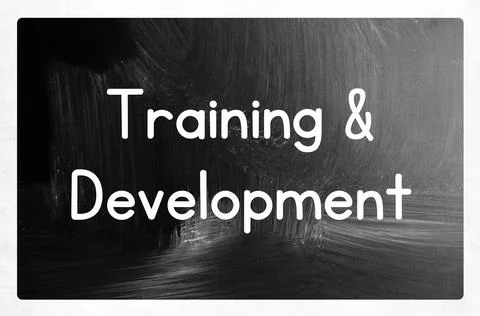 Training and development concept Stock Photos