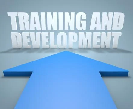 Training and Development Stock Illustration