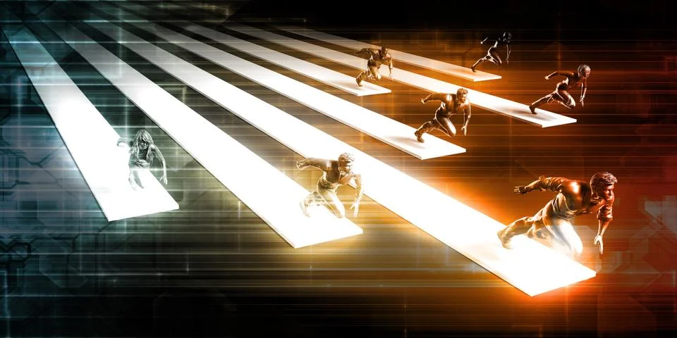 Training and Development 스톡 일러스트