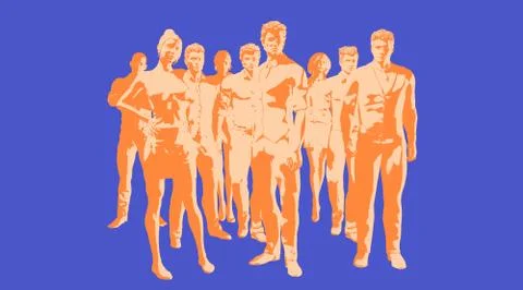 Training and Development Illustrazione stock