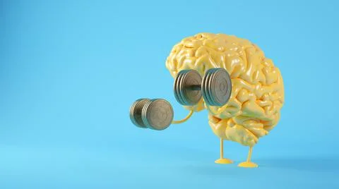 Training brain Stock Illustration