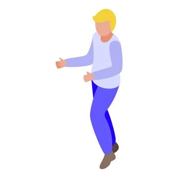 Training cinema icon isometric vector. Drama education Stockillustratie