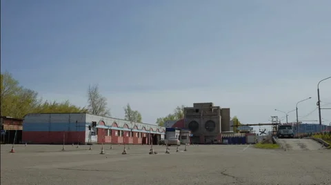 Training circuit Timelapse Stock Footage 62860429