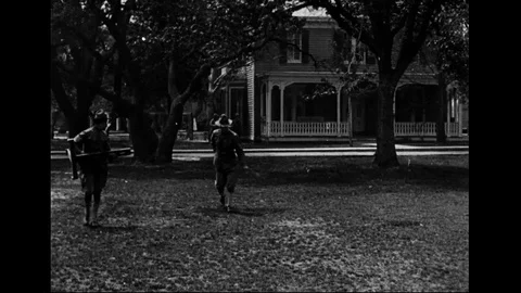 Training Of Coast Artillery Troops Setting Up Equipment Stock Footage 94094110