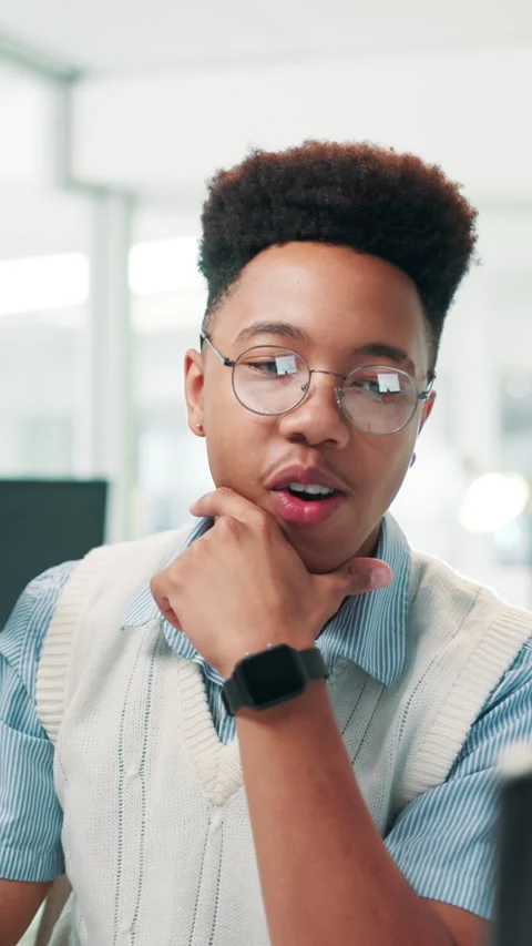 Training, coding and business man in office for help, software development and Stock Footage 306824944