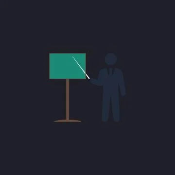 Training computer symbol Stock Illustration