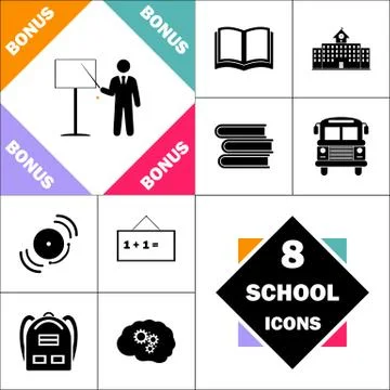 Training computer symbol 스톡 일러스트