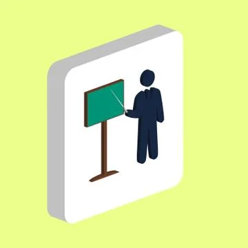 Training computer symbol Stock Illustration